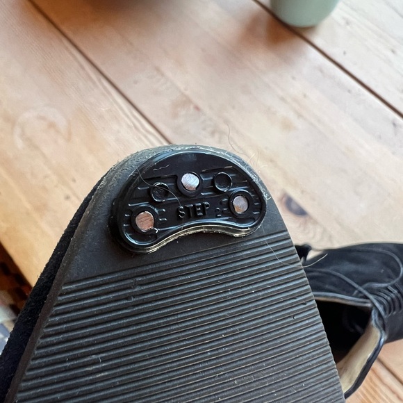 Salvatore Ferragamo black suede short lace up boot. Sz 9. Worn once. Like new - Picture 4 of 8